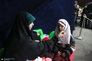 چهل و چهارمین شب اجتماع پرشور مردم در صادقیه