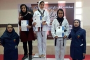 دختران تکواندوکار ایلامی قهرمان مسابقات لیگ استان شدند