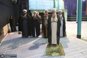مراسم وداع با پیکر آیت الله حسن صانعی (ره) در جماران