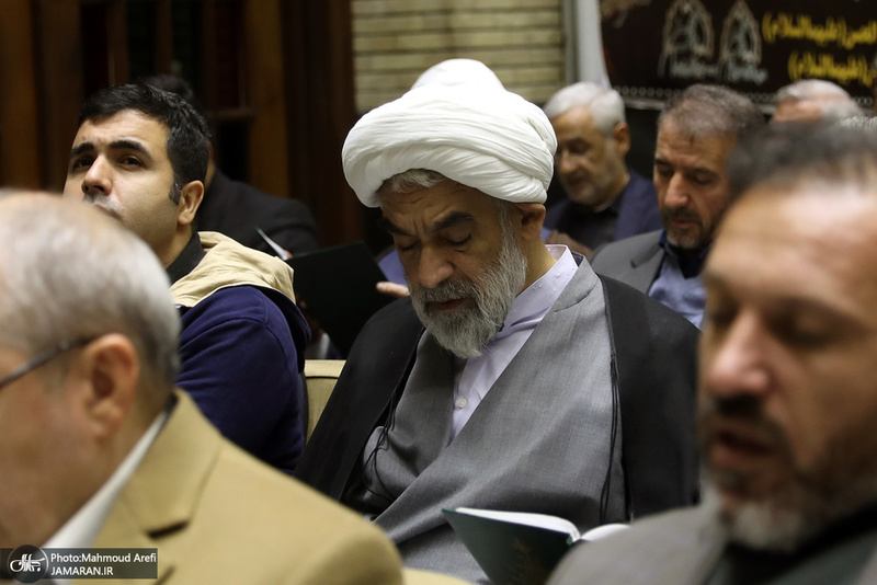 مراسم ختم آیت الله سید ابوالفضل میرمحمدی(ره) در مسجد نور تهران