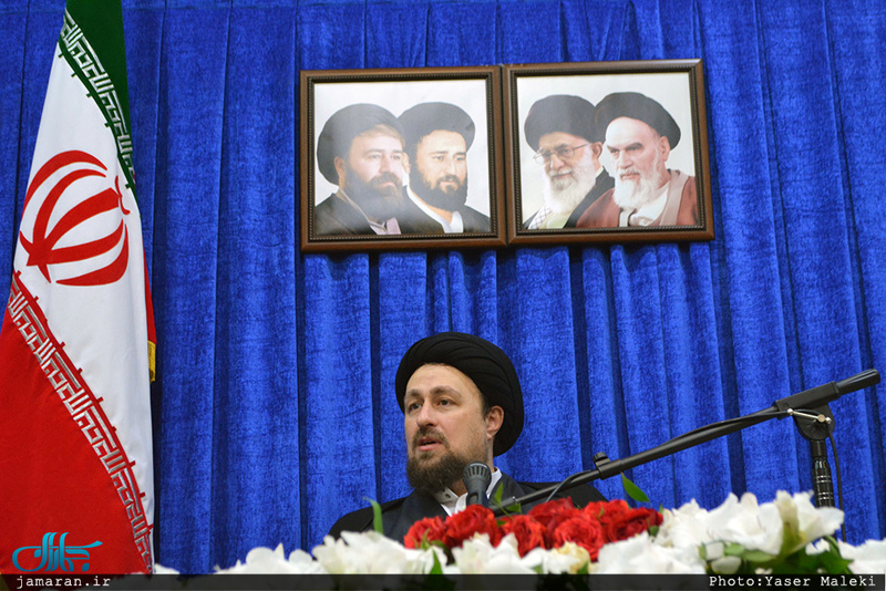 دیدار اعضای هیئت های مذهبی و پایگاه کمک رسانی به خانواده های بی سرپرست و ایتام مراغه با  سید حسن خمینی