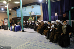 مراسم بزرگداشت آیت الله رحمت (ره) در حسینیه جماران - 1