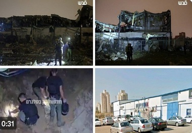 ایران یک کارخانه پهپاد و بمب اسرائیل را به طور کامل نابود کرد