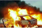 6 تن از سرنشینان خودروی سواری هرمزگان در آتش سوختنند