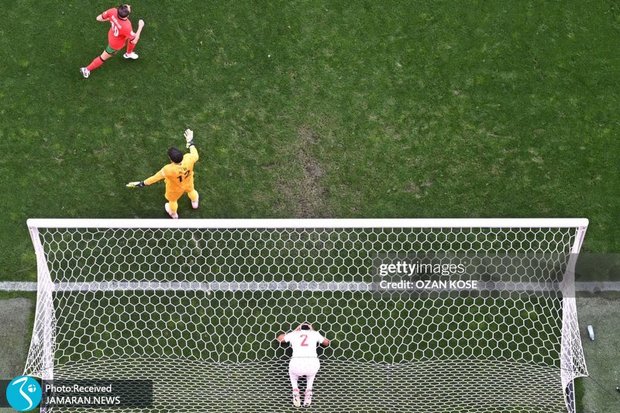 عکس و ویدیو| گل به خودی تاریخی فوتبالیست ترکیه ای در یورو ۲۰۲۴