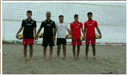حضور ورزشکاران گلستان در اردوی تیم ملی والیبال ساحلی زیر21 سال