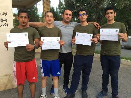 چهارمدال رنگارنگ نتیجه تلاش 4 مشتزن نوجوان گلستان در رقابت های کشوری