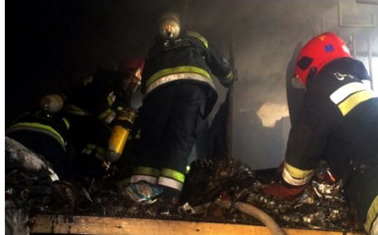 آتش سوزی هایپرمارکت در اصفهان تلفات جانی نداشت