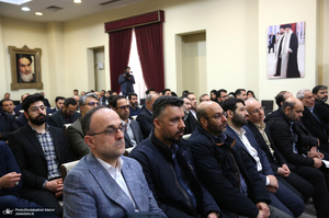 دیدار رئیس، مدیران و کارکنان ستاد اجرایی فرمان امام (ره) با سید حسن خمینی