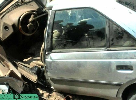 مرگ سه سرنشین یک خودروی سواری به علت واژگونی در آزادراه قزوین-زنجان