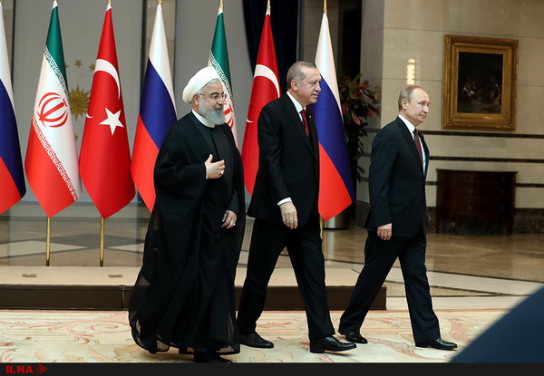 نشست سران ایران،ترکیه و روسیه در تبریز