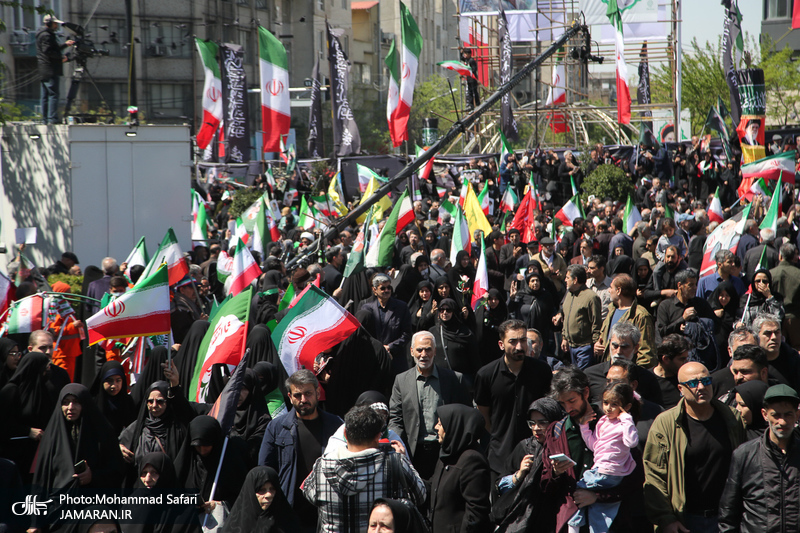 مراسم چهلمین روز شهادت رهبر شهید انقلاب -3