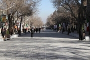 خیابان فروشی در پیاده راه بوعلی همدان