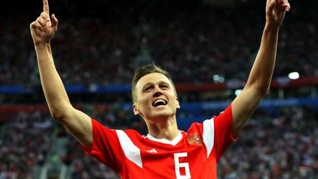 "چریشف" بهترین بازیکن دیدار روسیه و مصر