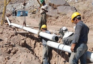 عملیات قطعه دوم گازرسانی به بخش آسارا آغاز شد