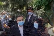 مصطفی تاجزاده به همراه همسرش به ستاد انتخابات رفت + عکس و فیلم