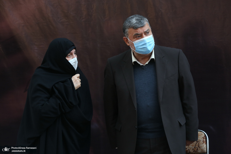 مراسم ترحیم همسر امام موسی صدر در تهران