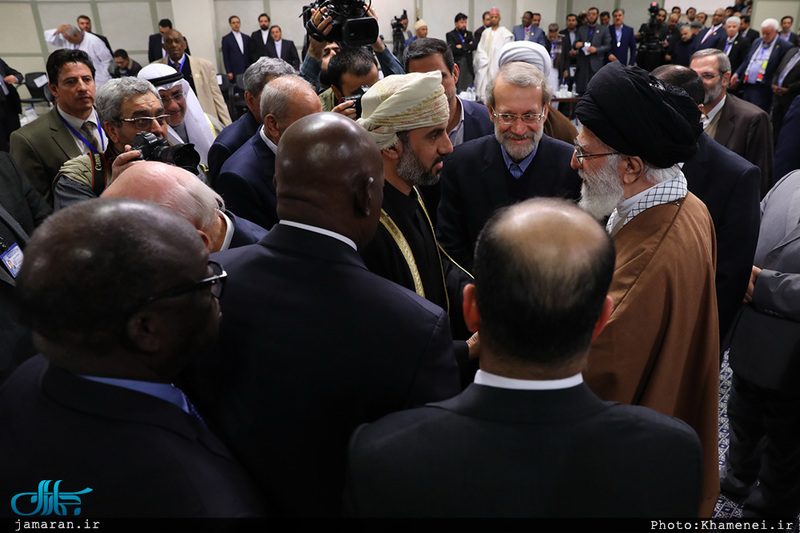  دیدار شرکت‌کنندگان در سیزدهمین کنفرانس اتحادیه بین‌المجالس سازمان همکاری اسلامی با رهبر معظم انقلاب