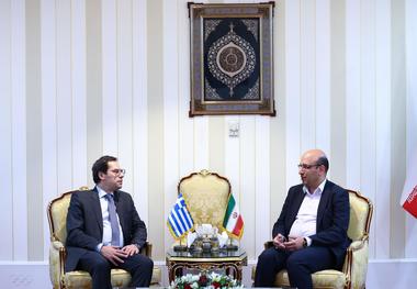 در دیدار سفیر یونان با دبیر کل کمیته ملی المپیک: روابط ورزشی دو کشور گسترده می شود