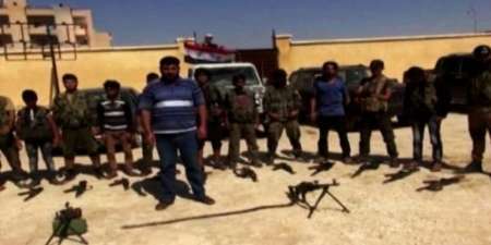 یک گروه از «ارتش آزاد» به ارتش سوریه پیوست