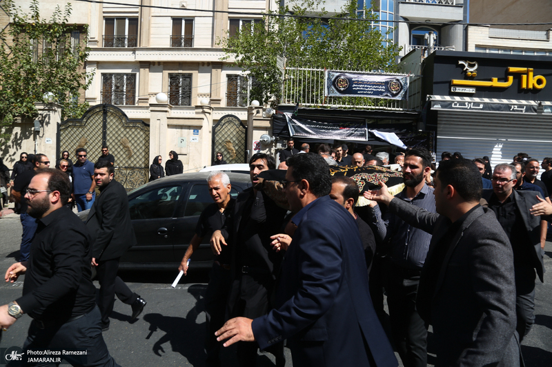 مراسم تشییع پیکر حجت الاسلام و المسلمین علی اصغر رحمانی خلیلی