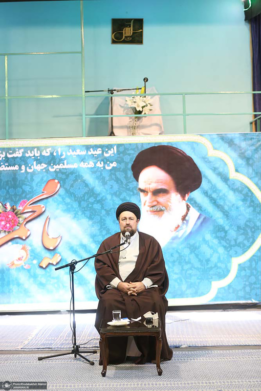 دیدار مدیران، کارکنان و جوانان جمعیت هلال احمر با سید حسن خمینی