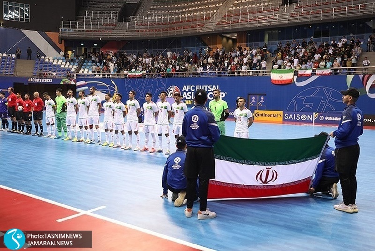 برتری آماری فوتسال ایران با وجود نایب قهرمانی در آسیا