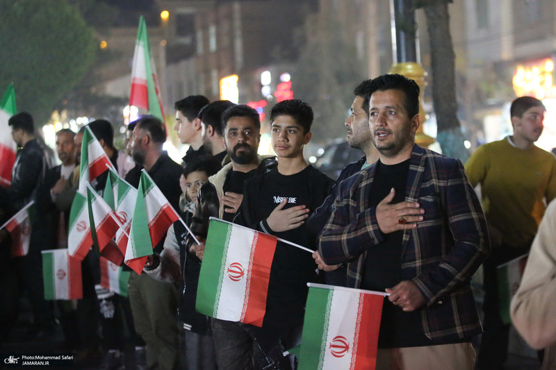 سی و نهمین شب اجتماع پرشور مردم در رباط کریم