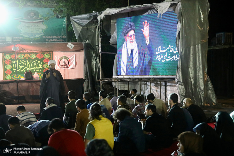 پنجاه و‌هفتمین اجتماع پر شور مردم در مقابل دانشگاه تهران