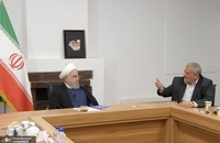 دیدار اعضای کمیته سیاسی حزب کارگزاران سازندگی با  روحانی (10)
