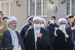 مراسم تشییع آیت الله العظمی صافی گلپایگانی (ره) در قم -1
