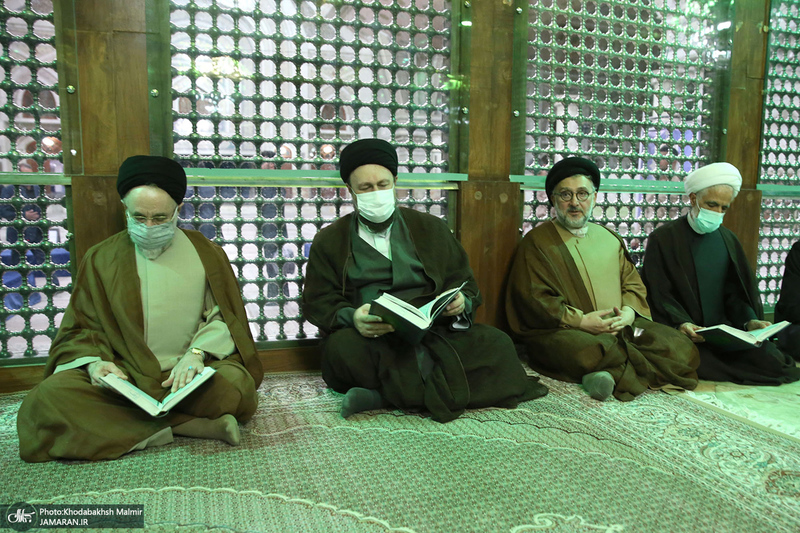 حضور سید محمد خاتمی در حرم مطهر امام‎ خمینی (س)