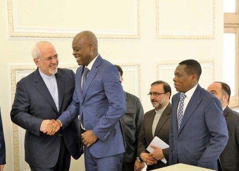 دیدار وزیر امور خارجه توگو با دکتر ظریف