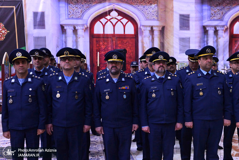 تجدید میثاق فرمانده نیروی هوایی ارتش با آرمان های حضرت امام خمینی(س)
