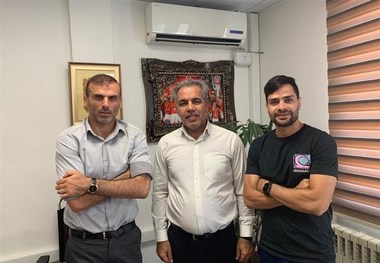 جلسه عرب با باقری ، سیدجلال و کمال کامیابی نیا+ تصاویر
