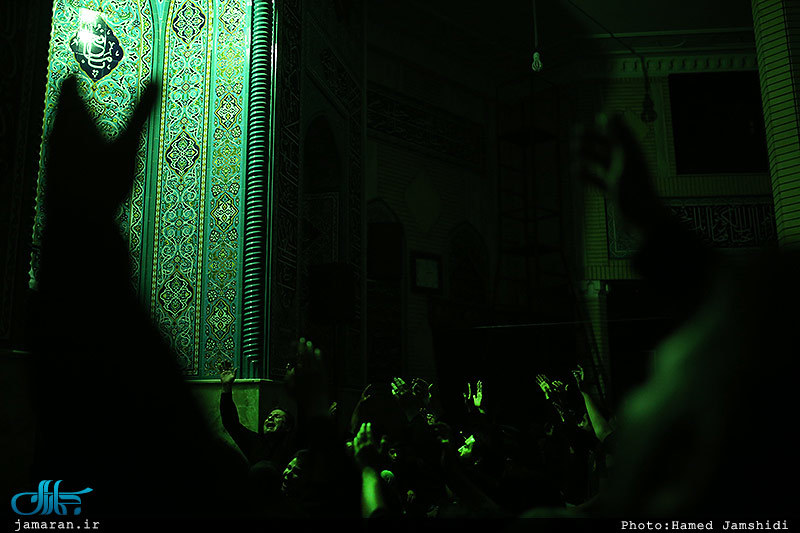 مراسم احیای شب بیست و سوم ماه مبارک رمضان در مسجد باب الحوائج تهران