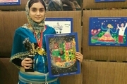 مدال طلای مسابقه بین‌المللی نقاشی کودکان بیمار، به نوجوان مهابادی رسید