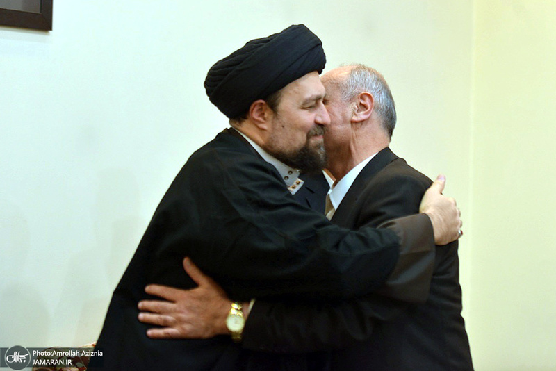 دیدار مهمانان سی و سومین کنفرانس وحدت اسلامی با سید حسن خمینی