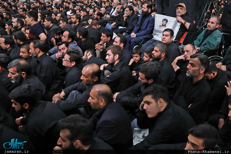 پنجمین شب عزاداری ایام محرم در حسینیه امام خمینی