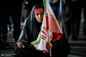 چهل و یکمین شب اجتماع پر شور مردم در شهرک ولیعصر (عج)