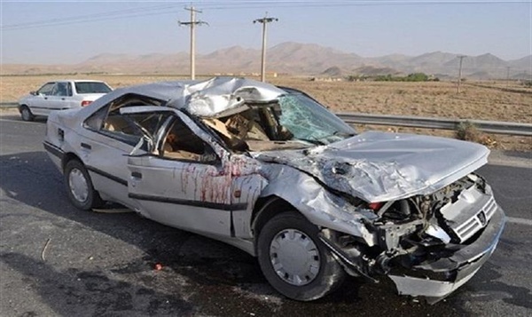 یک کشته بر اثر واژگونی خودروی پژو در قزوین