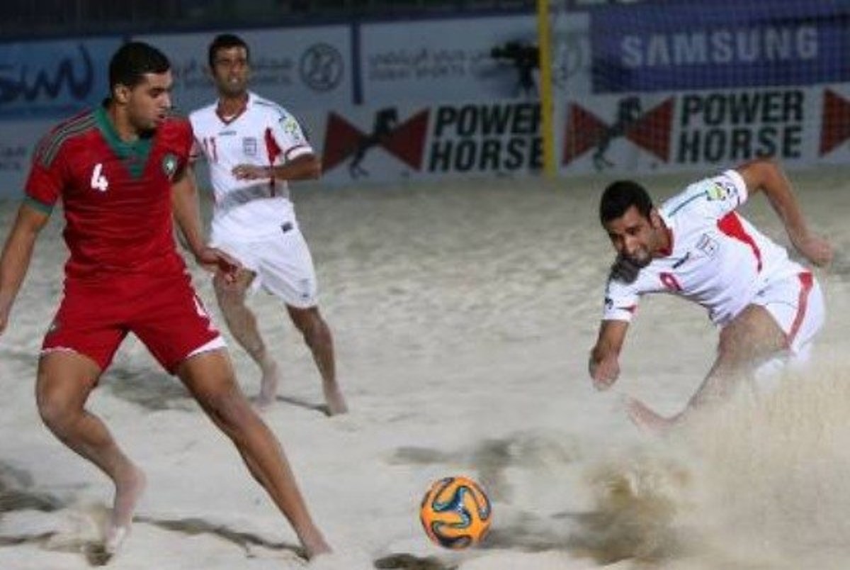  تیم فوتبال ساحلی عمان برد تا ایران صعود کند
