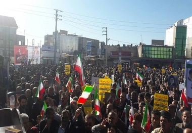 راهپیمایی پرشور میثاق با ولایت در کهگیلویه