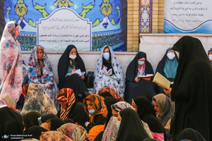 مراسم دعای عرفه در حرم مطهر امامزاده صالح (ع) تجریش
