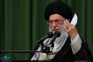 دیدار جمعی از شاعران و اهالی فرهنگ و ادب با رهبر معظم انقلاب
