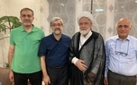 دیدار مشاوران میرحسین موسوی با مهدی کروبی + عکس