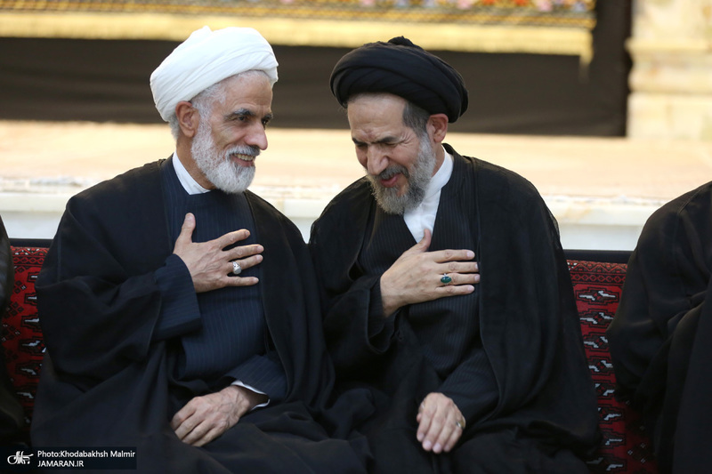 مراسم عزاداری حضرت اباعبدالله الحسین (ع) درحرم مطهر امام خمینی (س)