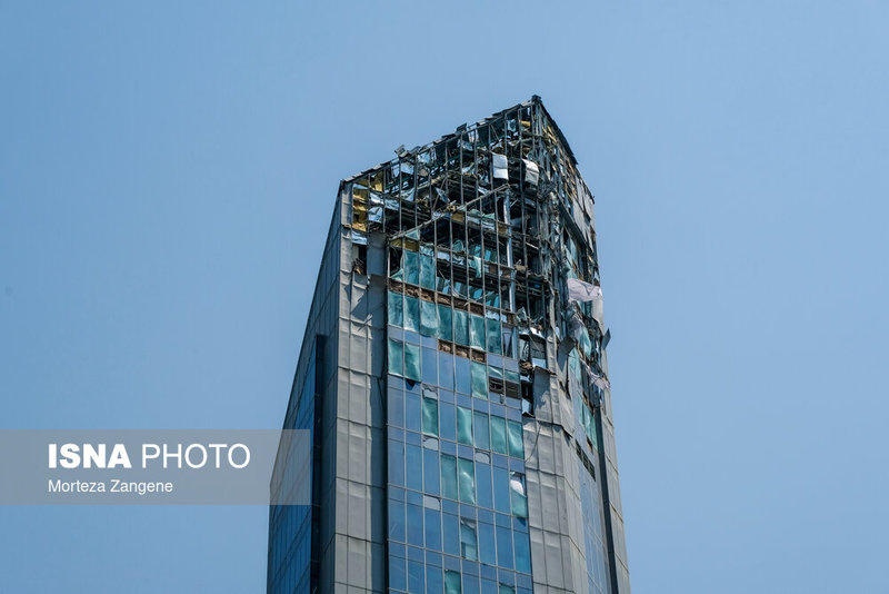 حمله رژیم صهیونیستی به مناطق مسکونی تهران + تصاویر