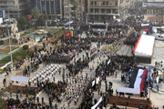 جشن سالروز آزادی حلب و رژه ارتش سوریه در این شهر+تصاویر