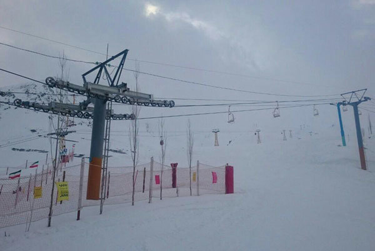 اسکی باز روسی از مه و کولاک پیست دیزین نجات پیدا کرد